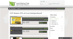 Desktop Screenshot of localsharingtree.com