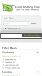 Mobile Screenshot of localsharingtree.com